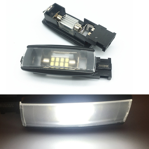 car interior Led Reading dome Makeup Light Lamp For VW PASSAT B6 B7 CC GOLF 5 6 MK6 7 MK7 Jetta Tiguan Polo Seat Leon Alhambra ► Photo 1/6