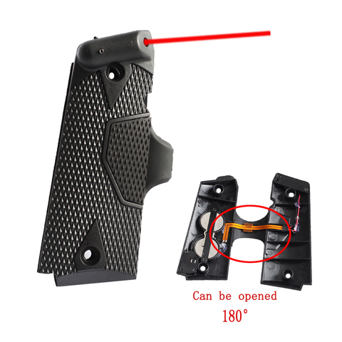 NEW 1911 Handle grip red laser sight More flexible Tactical Red Dot Laser Sight For Handgun 1911 Outdoor Hunting Accessories ► Photo 1/6