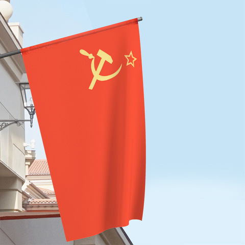 90x150cm Red Revolution Union Of Soviet Socialist Republics USSR