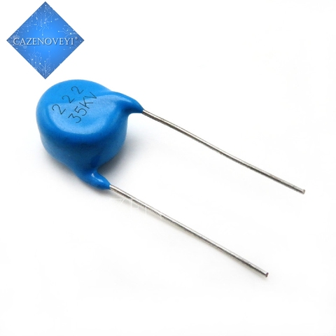 5pcs/lot High voltage ceramic chip ceramic capacitor 35KV222 35KV 222 2200P In Stock ► Photo 1/1