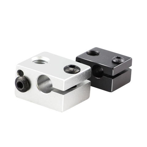 Aluminium V6 Heat Block For V6 J-head Extruder HotEnd 3D Printers Parts Heater Hot End Heating Accessories 20*16*12 mm ► Photo 1/4