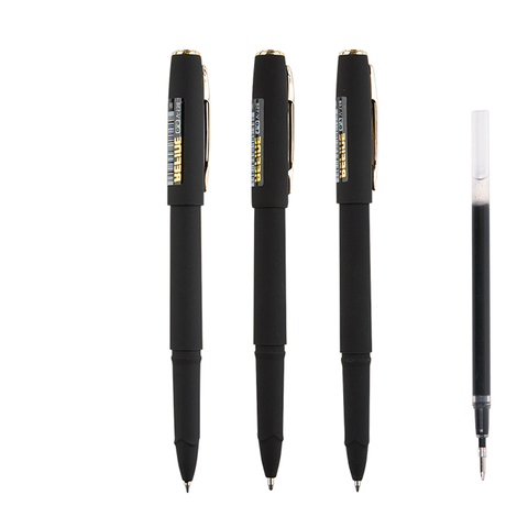 Veiao Gel Ink Pens Rollerball Pens and Pen Refills 0.7mm Medium Line Black /Blue Color ► Photo 1/6