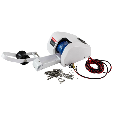 Pontoon Boat 35 Electric Anchor Winch Saltwater With Wireless Remote Control Kit ► Photo 1/4