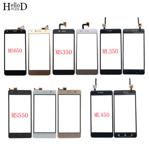 Mobile Touch Screen For DEXP Ixion ML350 ML450 MS350 MS550 MS650 Touch Screen Digitizer Panel Sensor Front Glass 3M Glue ► Photo 1/6