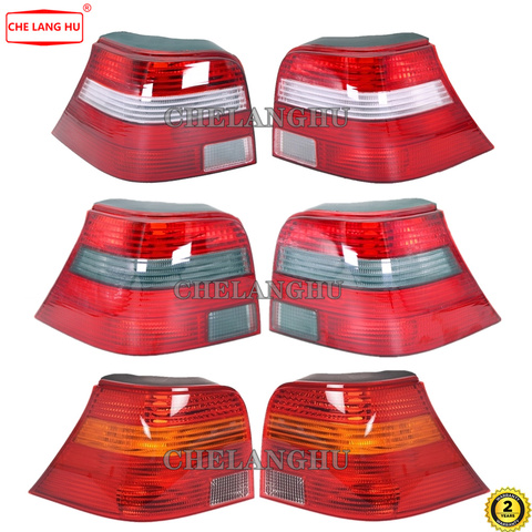 For VW Golf 4 MK4 GTI R32 1998 1999 2000 2001 2002 2003 2004 2005 Car-styling Rear Left Right Tail Light Lamp Housing NO Bulbs ► Photo 1/6