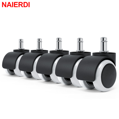 NAIERDI 5pcs 50KG Universal Mute Wheel 2