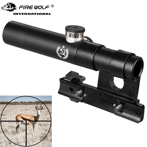 Hunting Multlcoated Lenses 3.5x Shockproof Multi-coated Svt-40 Scope 3.5x For Mosin Nagant Tactical Optics Rifle Scope Riser ► Photo 1/6