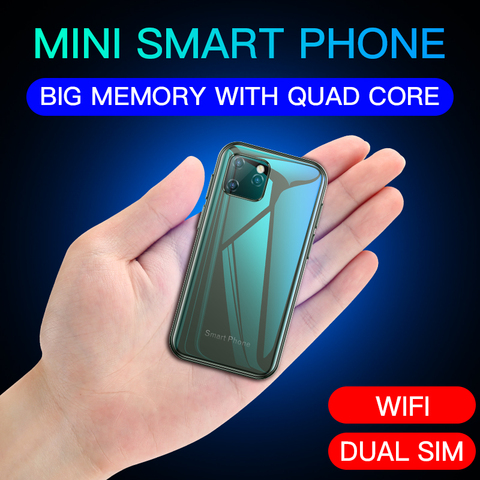 SOYES XS11 3G Mini Smart Android Phone 2.5Inch WIFI GPS RAM 1GB ROM 8GB Quad Core Google Play Facebook Whatsapp Mobile Phone ► Photo 1/6