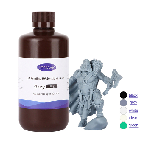ANYCUBIC New Brand Resin RESINWAY 405nm UV Resin For LCD 3D Printer Photon Mono/Photon Mono X  3d Printing Materials ► Photo 1/6