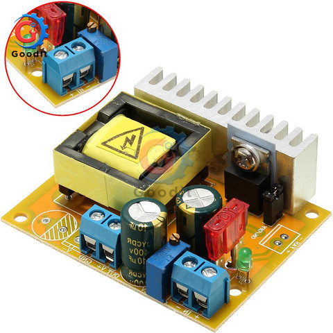 High Voltage DC-DC Boost Converter Board 8V-32V to +/-45V-390V Adjustable ZVS Capacitor Charging Power Supply Module ► Photo 1/6