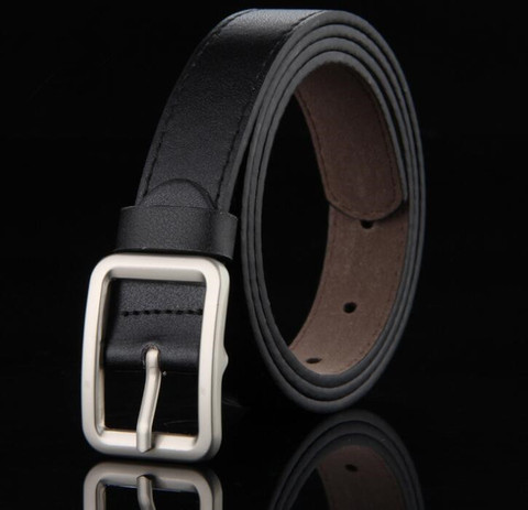 Child formal dress boys teenage belt designer kids PU leather fashion elastic belt buckle black Leisure strap accessorie GG ► Photo 1/6