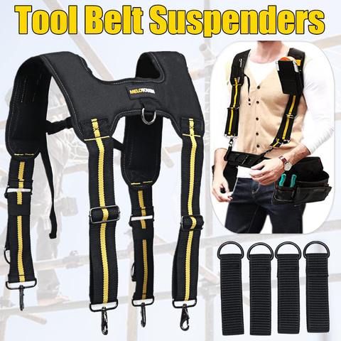 H-type Design Suspenders Heavy Duty Work Tool Belt Suspenders Men with 4 Support Loops for Reducing Waist Weight Tool Pouch ► Photo 1/6