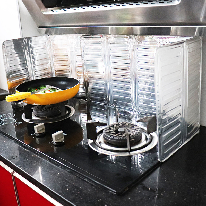 Küche Gadgets Öl Splatter Bildschirme Aluminium Folie Platte Gasherd Splash on 