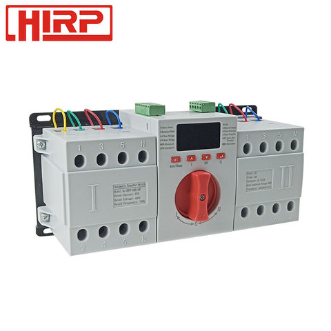 RP6-63L Three Phase ATS Automatic Transfer Switch Manual Changeover Switches ► Photo 1/6