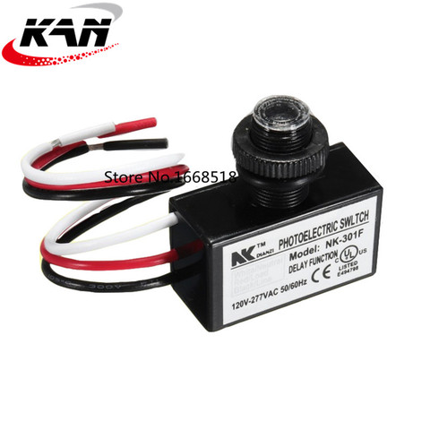 New High quality NK-301F Outdoor Security Photo Electric Resistor Light Sensor Control Switch ► Photo 1/2