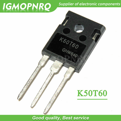 5PCS  K50T60 IKW50N60T 50N60 TO-247 50A 600V IGBT transistor ,new original ► Photo 1/1