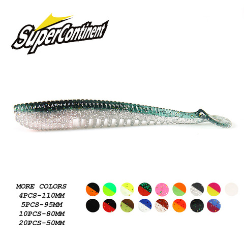 5cm 8cm 9.5cm 11cm Fishing Lures soft lure Artificial bait Predator Tackle for pike and Pike ► Photo 1/6