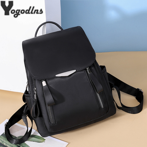 Fashion Backpack For Women Oxford Waterproof Shoulder Bag Pack Female Casual Big Capacity Rucksack Shopping Travel School Bag ► Photo 1/6