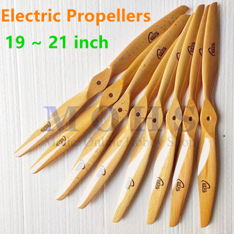 wood props electric propeller 19 20 21 inch RC model beech wooden propellers electric RC aircraft aircraft props model propeller ► Photo 1/6