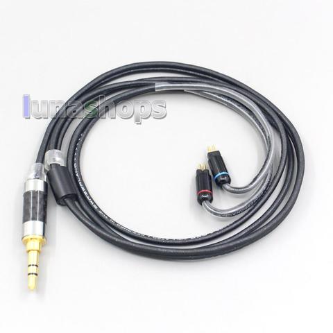 2.5mm 4.4mm 3.5mm XLR Black 99% Pure PCOCC Earphone Cable For 0.78mm BA Custom Westone W4r UM3X UM3RC JH13 High Step LN007107 ► Photo 1/6