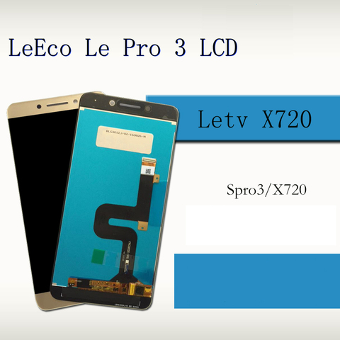 00% Original LCD For LeTV Le Pro 3 LeEco Display Touch Screen For LeTV LeEco Le Pro 3 LCD Le Pro3 Elite Display X720 X727 X722 ► Photo 1/4