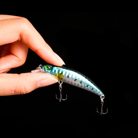 WALK FISH 1PCS Minnow Fishing Lure 6.5CM 4G pesca hooks Fish Wobbler Tackle Crankbait Artificial Hard Bait Swimbait ► Photo 1/6