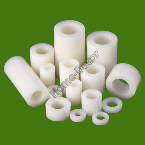 500 PCS M3&M4 Insulated Column Plastic Sleeve ABS Cushion High Column Washer Pillar Spacer Nelon Tube Isolation Washer,Pipe ► Photo 1/6