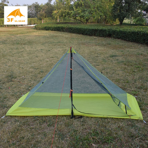 3F pedestiran silicon coating inner tent ultra light high quality summer outdoor camping  tent ► Photo 1/6