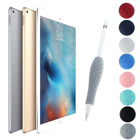 Silicone Ergonomic Grip Holder Protective Cover Case fundas for Apple Pencil iPad Touch Pen iPencil Accessories Gadgets ► Photo 1/6