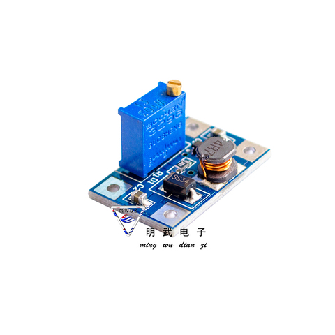 2PCS DC-DC 2-24V to 2-28V Step Up Adjustable Power Module Step Up Boost Converter Module 2A SX1308 ► Photo 1/6