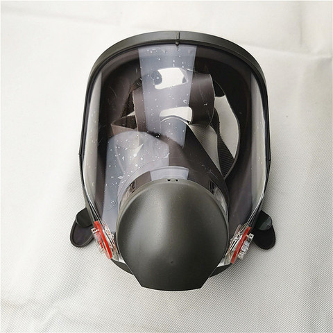 6800 Large View Full Gas Mask Full Facepiece Respirator Painting Spraying Silicone Mask ► Photo 1/5