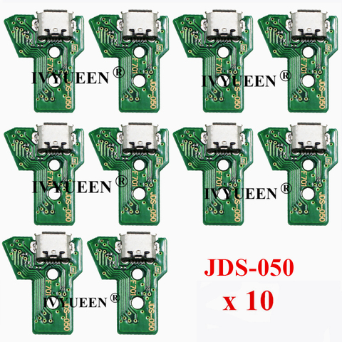 10 pcs JDS 055 040 030 011 USB Charging Port Socket Board For Sony PlayStation 4 PS4 DS4 Pro Slim Controller Charger PCB Board ► Photo 1/6