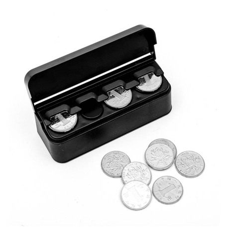 Small Portable Coin Storage Box Organizer Coins Sorter Holder for Coins  Collection Holder Storage Container Change Money Storage - AliExpress