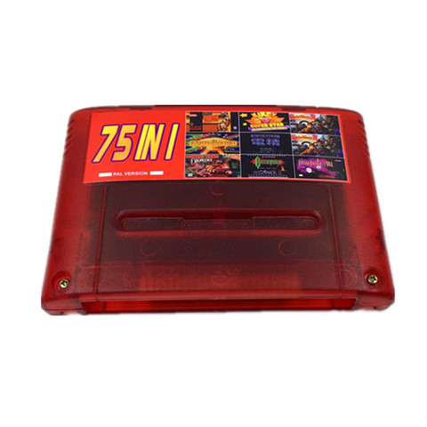 Super 75 in 1 EUR Version Chip Save With Game Clock Tower Final Game Fantasy VI Dragon Quest I & II Secret of Mana Terranigma ► Photo 1/2