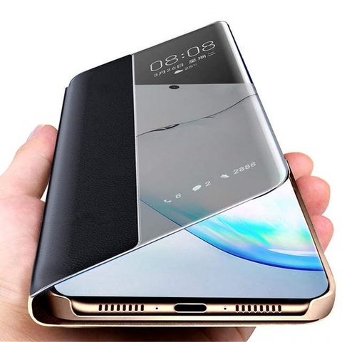 Smart Flip Case For Samsung Galaxy Note 10 9 S10 S9 S8 Plus Case Wake Leahter Cover For Samsung A51 A71 S10E A10 A40 A50 A70 ► Photo 1/6