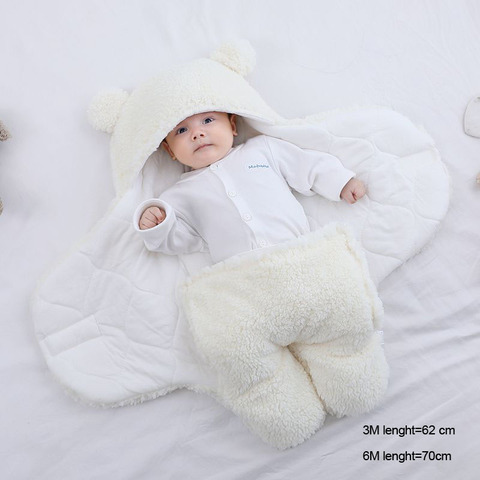 Baby's cuddle newborn baby's fur Jumpsuit 0-3-6 months in autumn and winter ► Photo 1/6