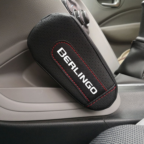Pu Leather Knee Pad handrail pad Interior Car Accessories For Citroen Berlingo ► Photo 1/5