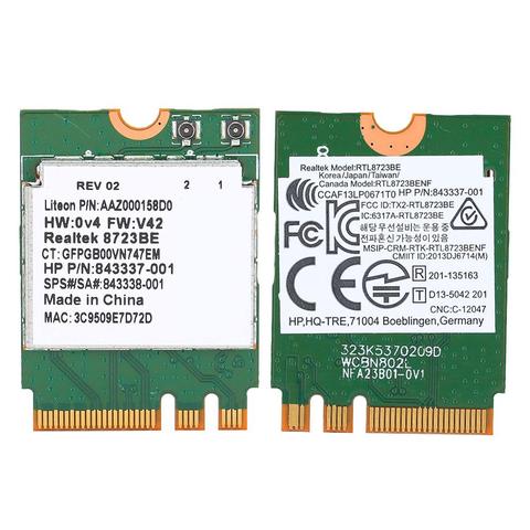 2.4G Bluetooth WIFI Wireless Card 2 in 1 for Dell / for Toshiba / for Acer / for Asus with NGFF M2 Slot ► Photo 1/6