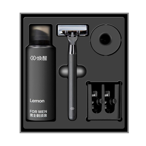 Set for shaving Xiaomi MiJia lemon razor h300-6 ► Photo 1/5