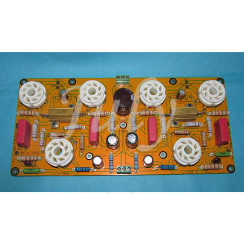 Dynaco 6V6 10W ultra linear push-pull amplifier stereo PCB board LG183, also suitable for pushing 6P6P, 6P3P, 6CA7, KT66, EL34 ► Photo 1/5