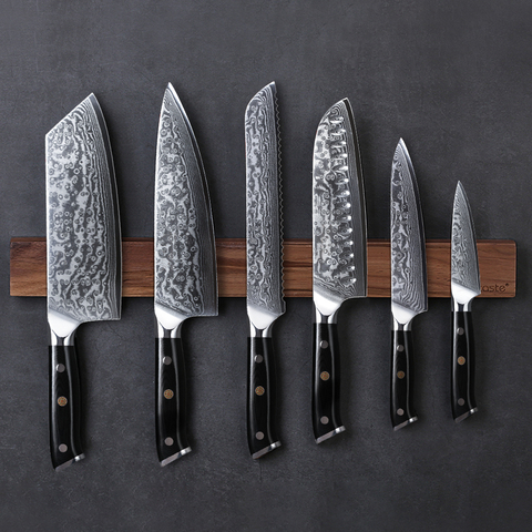 High-Quality Japanese Damascus Kitchen Knife Pro Chef Knife Santoku Cleaver Bread Slicing Paring Kitchen Utility Cooking Knives ► Photo 1/6