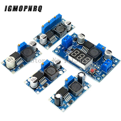 LM2596 LM2596HVS power supply module DC-DC BUCK 3A adjustable buck module regulator ultra LM2596S Step down 24V switch 12V 5V 3V ► Photo 1/6