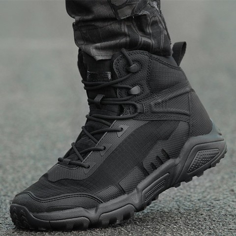 Ultralight Waterproof Men Women Training Shoes Army Fan Outdoor Hiking Sports Climbing Non-slip Breathable Desert Tactical Boots ► Photo 1/6