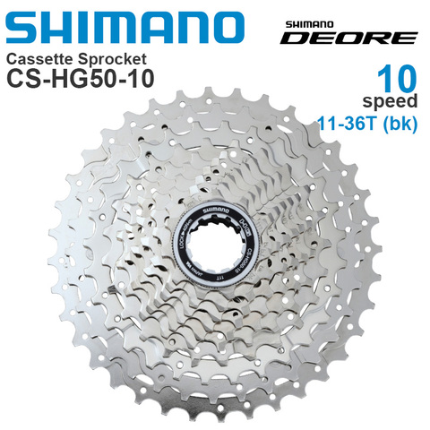 SHIMANO DEORE GRX 10v Cassette Sprocket  10-Speed HYPERGLIDE HG50-10 11-36T MTB / HG500-10 Road bike - Original parts ► Photo 1/6