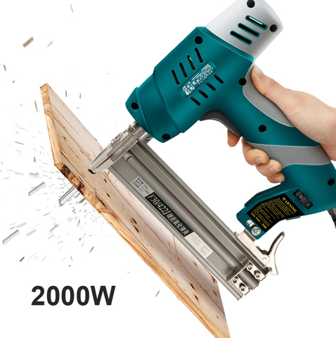 Dual-Purpose Electric Nail Gun F30 Straight Tools Nail Ejection Device Nail Stapler Shooter ► Photo 1/6