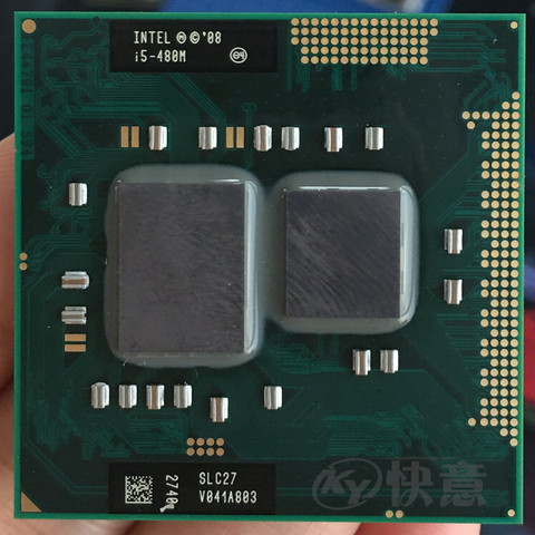 Intel Core I5 480m CPU 3M/2.66GHz/2933 MHz/Dual-Core Laptop processor I5-480M Compatible HM57 HM55 ► Photo 1/1