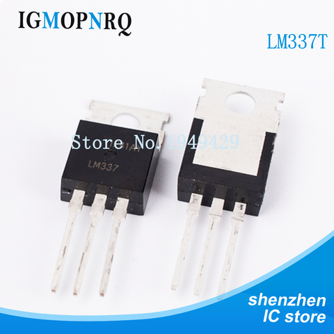 10PCS LM337T TO220 LM337 TO-220 337T Negative Adjustable Regulator IC NEW In Stock ► Photo 1/2