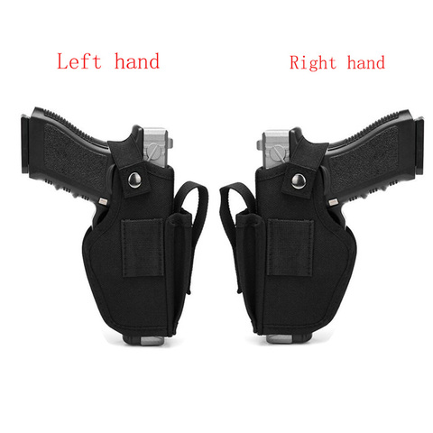 Tactical Universal Gun Holster for Glock 17 19 Beretta M9 P226 1911 Left Right Hand Waist Concealed Carry Pistol Case Mag Pouch ► Photo 1/6