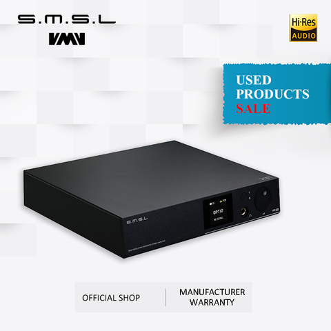 Used products SMSL A8 125Wx2 AK4490 DSD512 XMOS HIFI ICEpower Module Audio Digital Power Amp/DAC/Headphone Amp Latest Solution ► Photo 1/1