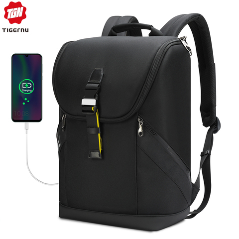 Tigernu Men Water Repellent Laptop Backpack High Quality Men Travel bag Mochilas Fashion School bags Sport back pack For Male ► Photo 1/6